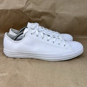 Converse All Star Leather Shoes Triple White Men’s Size 10.5